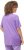 Ulla Popken Essential Notch Neck Stretch Tee Pale Lilac - T-krekli - 
