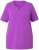 Ulla Popken Essential Notch Neck Stretch Tee Purple - T-krekli - 