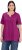 Ulla Popken Essential Notch Neck Stretch Tee Berry - T-krekli - 