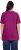 Ulla Popken Essential Notch Neck Stretch Tee Berry - T-krekli - 