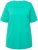 Ulla Popken Essential Square Neck Stretch Tee Turquoise Green - T-krekli - 