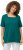 Ulla Popken Essential Square Neck Stretch Tee Emerald - T-krekli - 