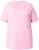 Ulla Popken Essential Square Neck Stretch Tee Pink - T-krekli - 