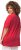 Ulla Popken Essential Square Neck Stretch Tee Dark Pink - T-krekli - 