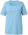 Ulla Popken Essential Square Neck Stretch Tee Light Teal - T-krekli - 