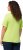Ulla Popken Double Layer Rounded V-Neck Slim Fit Tee Lime Green - T-krekli - 