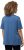Ulla Popken Double Layer Rounded V-Neck Slim Fit Tee Denim Blue - T-krekli - 