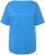 Ulla Popken Double Layer Rounded V-Neck Slim Fit Tee Sky Blue - T-krekli - 
