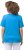 Ulla Popken Double Layer Rounded V-Neck Slim Fit Tee Sapphire Blue - T-krekli - 