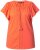 Ulla Popken Wing Sleeve V-Neck Tee Coral Pink - T-krekli - 