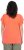 Ulla Popken Wing Sleeve V-Neck Tee Coral Pink - T-krekli - 