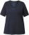 Ulla Popken Lace Trim Short Sleeve Tee Navy Blue - T-krekli - 