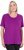 Ulla Popken UPF 50 Quick Drying Tee Blackberry - T-krekli - 