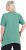 Ulla Popken Quick Drying Pointed Hem Stretch Fit Tee Ivy Green - T-krekli - 
