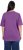 Ulla Popken Basic Round Neck Short Sleeve Relaxed Fit T-Shirt Purple - T-krekli - 