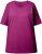Ulla Popken Basic Round Neck Short Sleeve Relaxed Fit T-Shirt Berry Purple - T-krekli - 