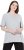 Ulla Popken Eco Cotton Basic T-Shirt 2-Pack Grey/Pink - T-krekli - 