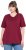 Ulla Popken Eco Cotton Basic T-Shirt 2-Pack Red/Navy - T-krekli - 