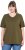 Ulla Popken Eco Cotton Basic T-Shirt 2-Pack Green/Black - T-krekli - 