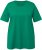 Ulla Popken Essential Round Neck Stretch Tee Emerald Green - T-krekli - 