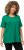 Ulla Popken Essential Round Neck Stretch Tee Emerald Green - T-krekli - 