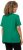 Ulla Popken Essential Round Neck Stretch Tee Emerald Green - T-krekli - 