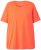 Ulla Popken Essential Round Neck Stretch Tee Coral Pink - T-krekli - 
