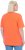 Ulla Popken Essential Round Neck Stretch Tee Coral Pink - T-krekli - 