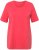 Ulla Popken Essential Round Neck Stretch Tee Dark Coral - T-krekli - 