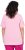 Ulla Popken Essential Round Neck Stretch Tee Pink - T-krekli - 