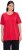 Ulla Popken Essential Round Neck Stretch Tee Red - T-krekli - 