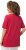 Ulla Popken Essential Round Neck Stretch Tee Dark Pink - T-krekli - 