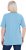 Ulla Popken Essential Round Neck Stretch Tee Light Teal - T-krekli - 