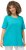 Ulla Popken Essential Round Neck Stretch Tee Deep Aqua - T-krekli - 