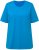 Ulla Popken Essential Round Neck Stretch Tee Sapphire Blue - T-krekli - 