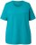 Ulla Popken Essential Round Neck Stretch Tee Teal - T-krekli - 