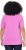 Ulla Popken Essential Round Neck Stretch Tee Cool Pink - T-krekli - 