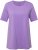 Ulla Popken Essential Round Neck Stretch Tee Pale Lilac - T-krekli - 
