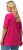 Ulla Popken Essential Round Neck Stretch Tee Fuchsia Pink - T-krekli - 