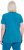 Ulla Popken Functional Antibacterial Finish V-Neck Short Sleeve Knit Top Opal Green - T-krekli - 