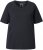 Ulla Popken Quick-Drying Short Sleeve T-Shirt Black - T-krekli - 
