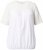 Ulla Popken Lace Yoke Short Sleeve T-Shirt Snow White - T-krekli - 