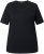 Ulla Popken Scoop Neck Short Sleeve Tee Black - T-krekli - 