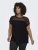 Only Carmakoma Flake Top Black - Topi - 