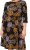 Scandinavian Caramel Flower Petals Dress Lavender and Orange - SIEVIEŠU APĢĒRBS 40-66 - 