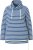 Ulla Popken Striped Turtleneck Neon Detail Sweatshirt Indigo Denim - Džemperi un džemperi ar kapuci - 