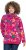 Ulla Popken Ribbon Print Turtleneck Sweatshirt Cherry Red - Džemperi un džemperi ar kapuci - 