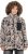 Ulla Popken Marble Print Teddy Fleece Jacket Dark Putty - Džemperi un džemperi ar kapuci - 