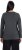 Ulla Popken Basic Round Neck Long Sleeve Slim Fit Cotton Tee Charcoal - T-krekli - 