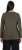 Ulla Popken Basic Round Neck Long Sleeve Slim Fit Cotton Tee Olive - T-krekli - 